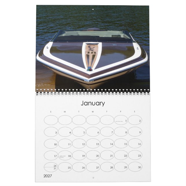 Klassischer Glastron-Kalender 2010 Kalender (Jan 2027)