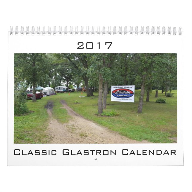 Klassischer Glastron-Kalender 2017 Kalender (Titelbild)