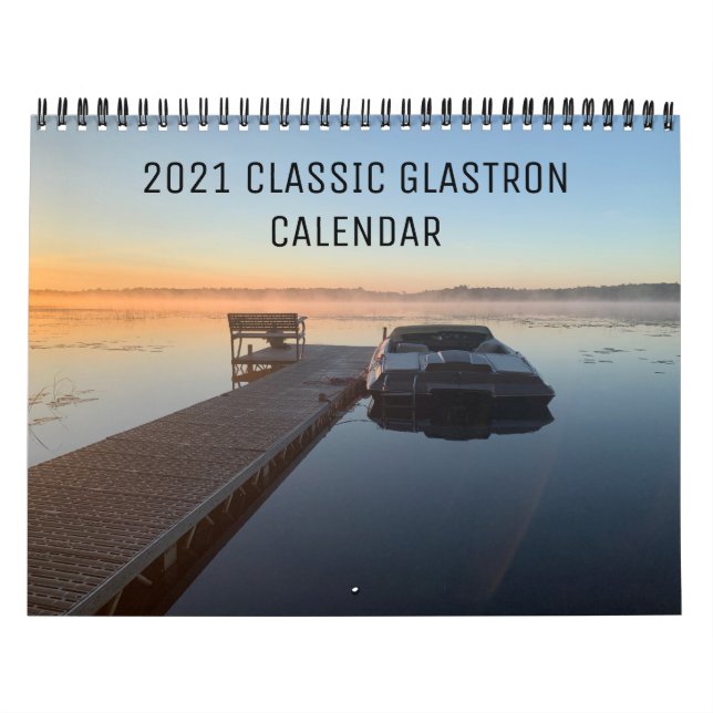 Klassischer Glastron-Kalender 2021 Kalender (Titelbild)
