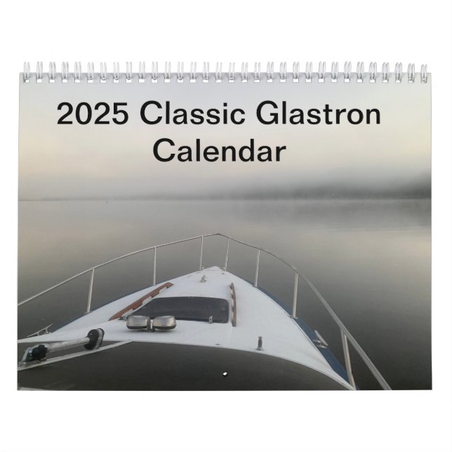 Klassischer Glastron-Kalender 2025 Kalender (Titelbild)