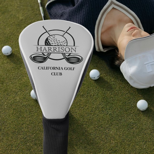 Klassischer Golf Club mit Name Golf Head Cover Headcover (Von Creator hochgeladen)