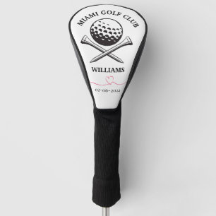 Klassischer Golf Club Player Name Golf Head Cover Headcover