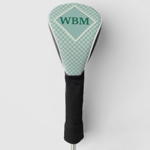 Klassischer Golf Head Cover mit individueller Mono Headcover