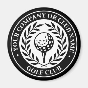 Klassischer Golfmagnet mit individuellem Namen Sch Magnet