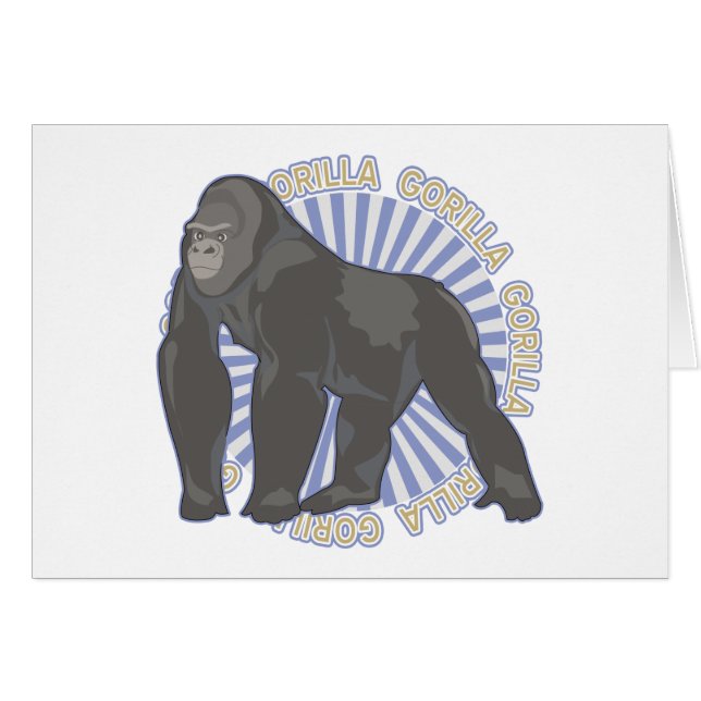Klassischer Gorilla (Vorderseite (Horizontal))