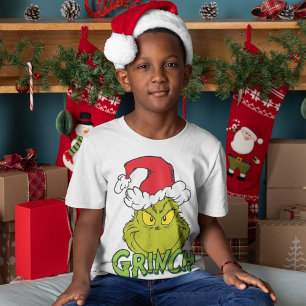 Klassischer Grinch Böse oder Braver Tri-Blend Shirt