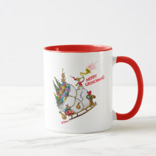 Klassischer Grinch   Frohe Grinch-Weihnachten! Tasse