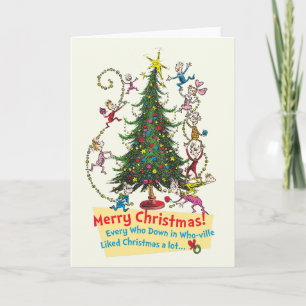 Klassischer Grinch   Frohe Weihnachten! Feiertagskarte