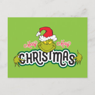 Klassischer Grinch   Fröhliche Weihnachten