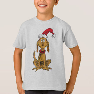 Klassischer Grinch   Max - Weihnachtsmannmütze T-Shirt