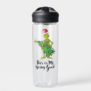 Klassischer Grinch Unartig Trinkflasche