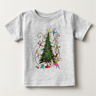 Klassischer Grinch Weihnachtsbaum aus Whoville Baby T-shirt