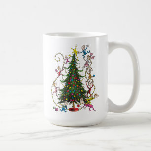 Klassischer Grinch Weihnachtsbaum Tasse