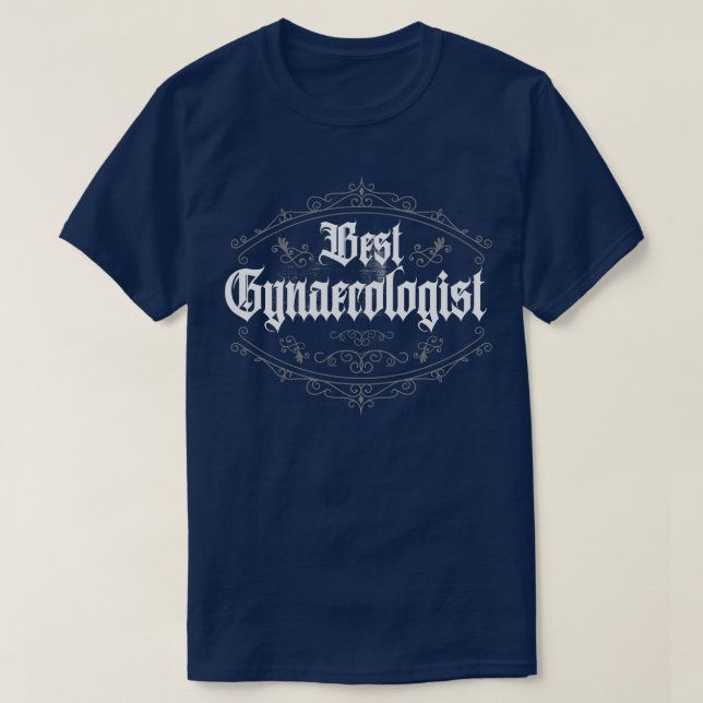Klassischer Gynäkologe T-Shirt (Design vorne)