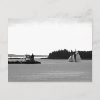 Klassischer Hafen von Rockland Postkarte