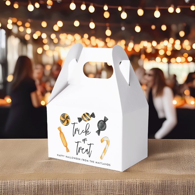 Klassischer Halloween Candy Trick oder Treat Geschenkschachtel (Von Creator hochgeladen)