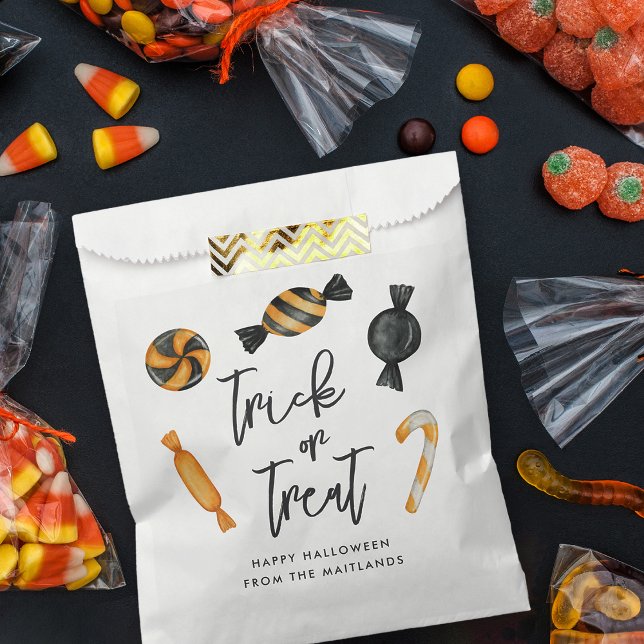 Klassischer Halloween Candy Trick oder Treat Geschenktütchen (Von Creator hochgeladen)