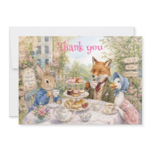 Klassischer Hase Fuchs & Ente Danke
