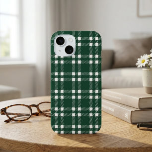 Klassischer Heritage-Waldgrüner Karo-Tartan Case-Mate iPhone Hülle