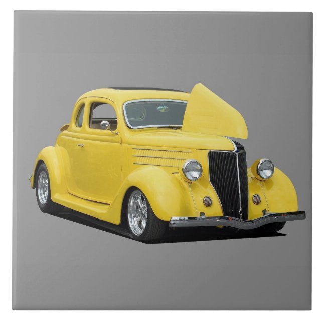 Klassischer Hot Rod Fliese (Vorderseite)