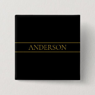 Klassischer, individuell anpassbarer Gold Text & Z Button