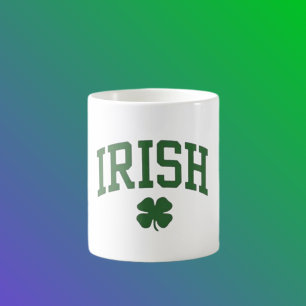 Klassischer Irischer Stolz Shamrock - St. Patrick' Kaffeetasse