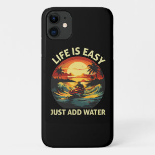 Klassischer Jet-Ski-Skifahrer Case-Mate iPhone Hülle