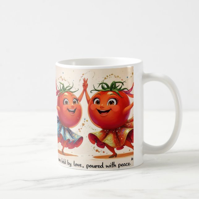 Klassischer Kaffeebecher Kaffeetasse (Rechts)