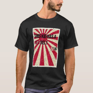 Klassischer Karate Roter Gürtel Jugend T-Shirt