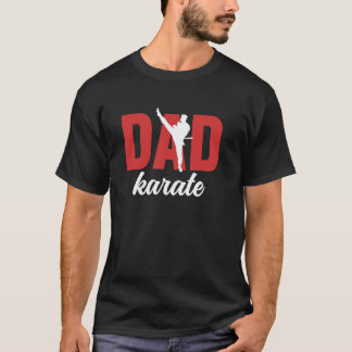 Klassischer Karate-Vater Karate Vater Bester Karat T-Shirt