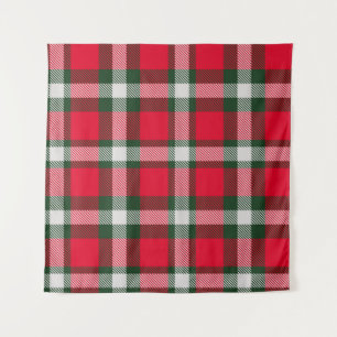 Klassischer karierter Tartan Nahtloses Design Hint Wandteppich