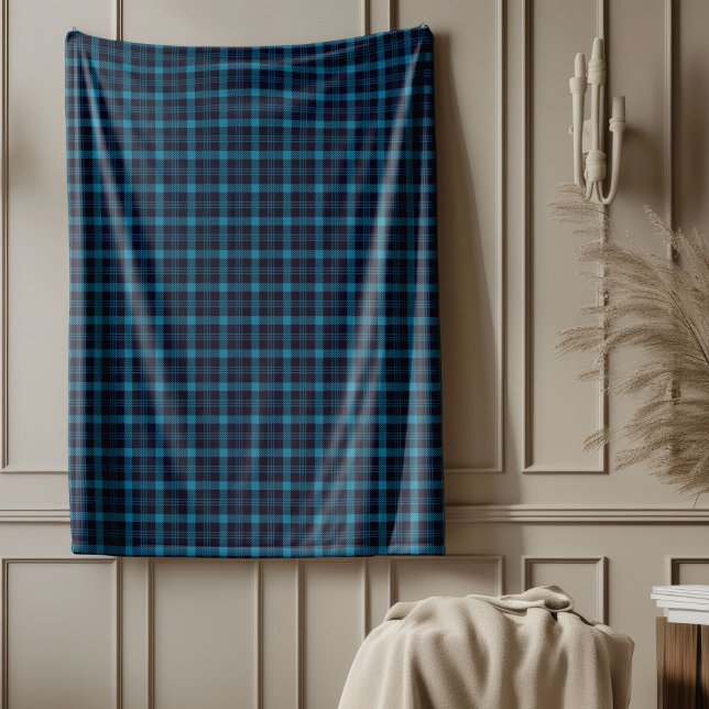 Klassischer, Karierter Throw für den täglichen Kom Fleecedecke (Classic Blue Plaid Throw for Everyday Comfort Fleece Blanket)