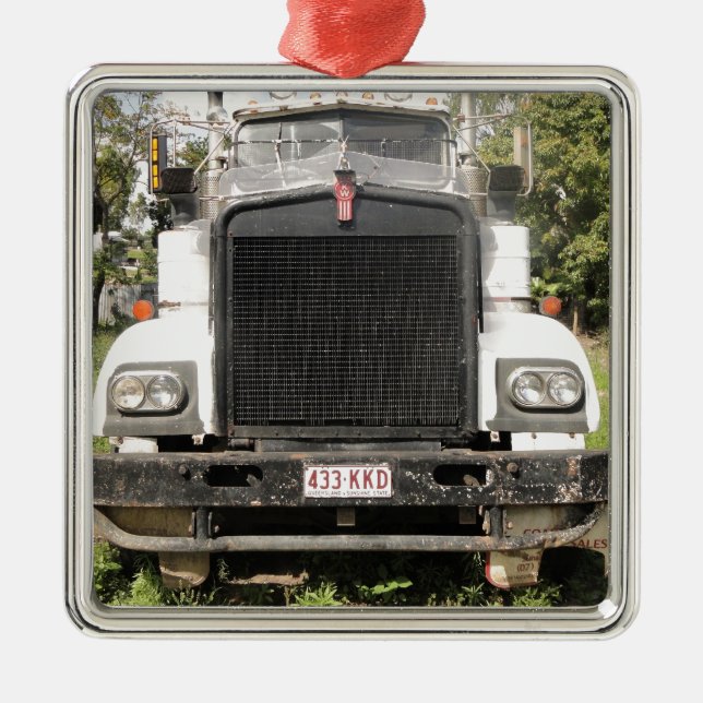 Klassischer Kenworth LKW Ornament Aus Metall (Vorne)