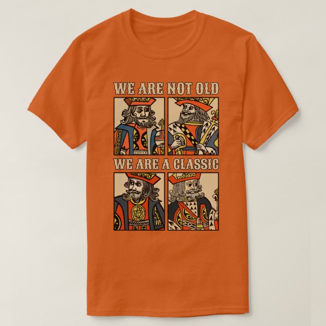 Klassischer King-Charakter T-Shirt (Design vorne)
