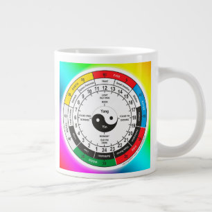 Klassischer Klassiker der chinesischen Medizin Jumbo-Tasse