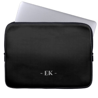Klassischer Kleiner Block Monogram Laptop-Sieb Laptopschutzhülle