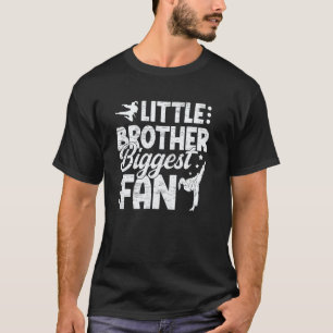 Klassischer kleiner Bruder größter Fan Karate Brud T-Shirt