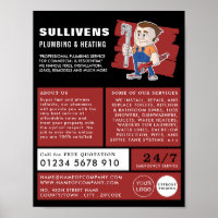 Klassischer Klempner, Klempner, Klempnerwerbung