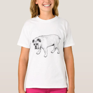 Klassischer Komfort, Punkt-Stil-T-Shirt T-Shirt