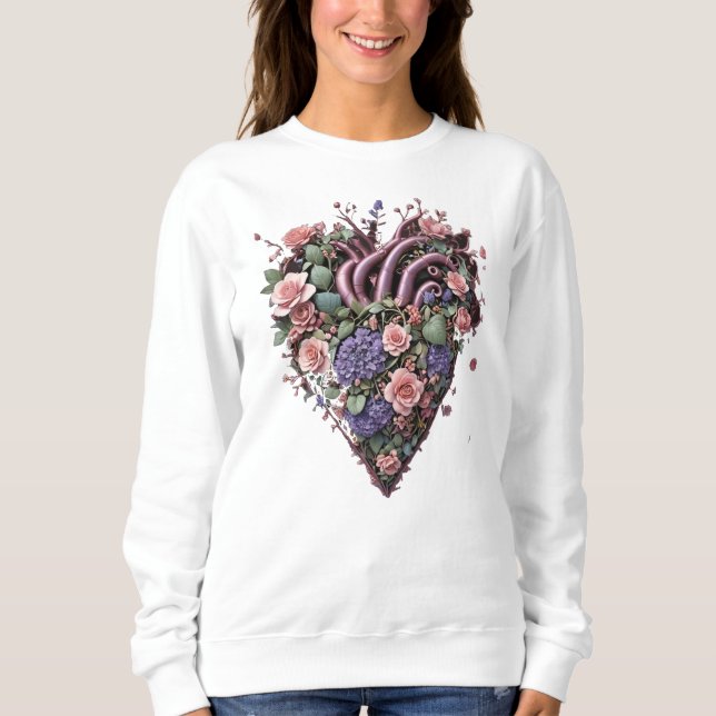 Klassischer Komfort: Women's Basic Sweatshirt (Vorderseite)