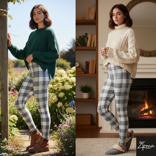 klassischer Kontrast Leggings (Von Creator hochgeladen)