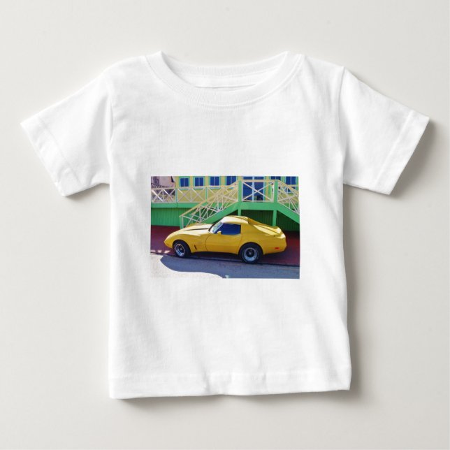 Klassischer KorvetteStingray. Baby T-shirt (Vorderseite)