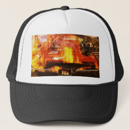 klassischer Kunstauto-Hut Truckerkappe