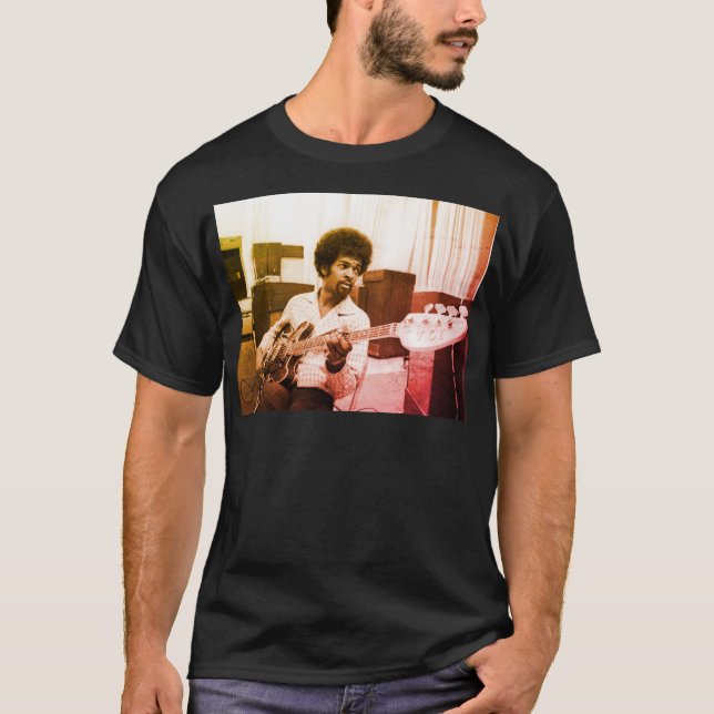Klassischer Larry Graham of Sly und der Familienst T-Shirt (Vorderseite)