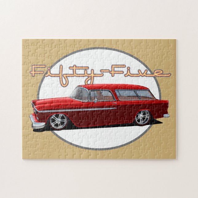 Klassischer Lastwagen Puzzle (Horizontal)