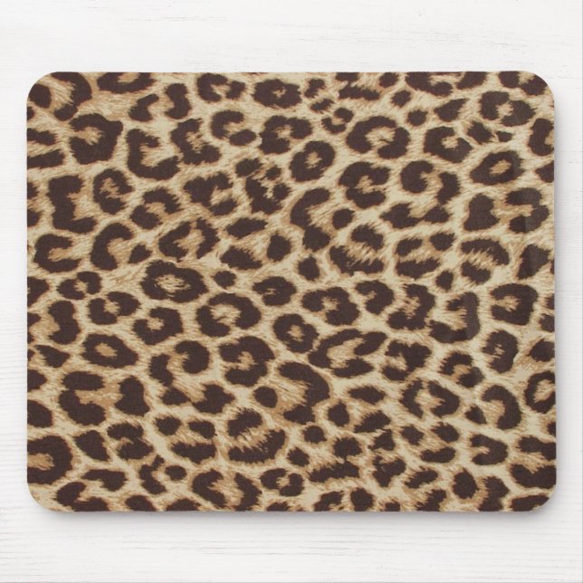Klassischer Leopard-Druck Mousepad (Vorne)