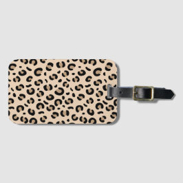 Klassischer Leoparden-Druck Telefonhülle Stylische Gepäckanhänger
