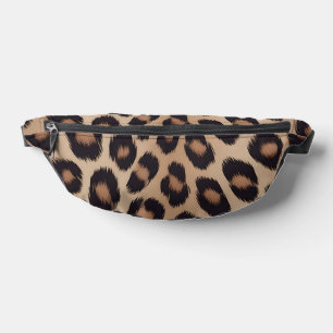 Klassischer Leoparden-Tierdruck Brauner Gepard Bauchtasche
