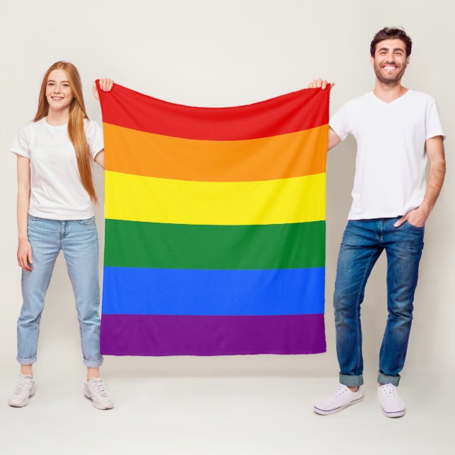Klassischer LGBTQ-Preis Fleecedecke (Beispiel)