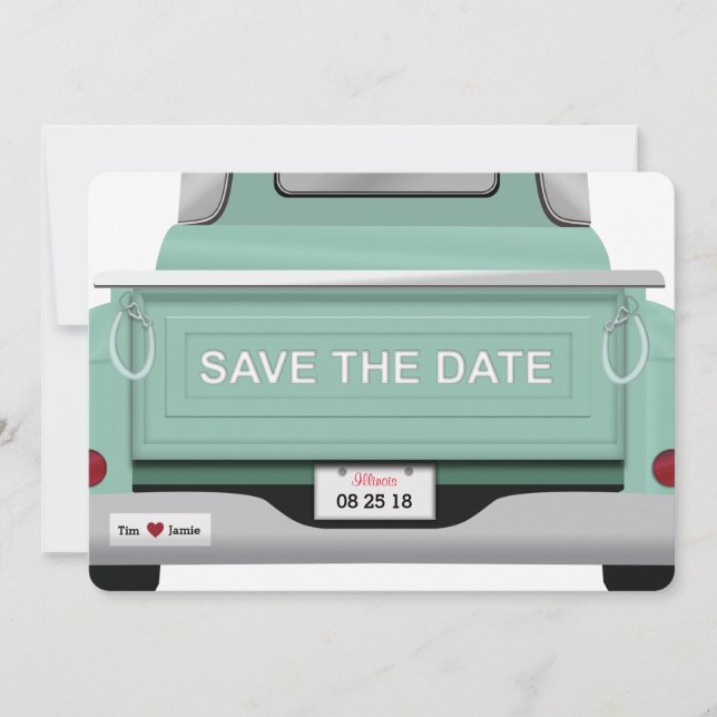 Klassischer Lieferwagen (Vorderseite)